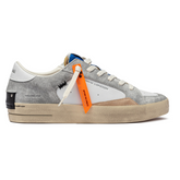 CRIME LONDON SNEAKERS 14102 SK8 DELUXE BIANCO